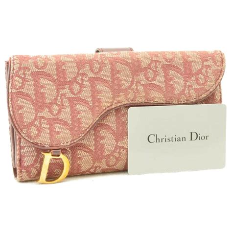 porte monnaie christian dior|Grands portefeuilles .